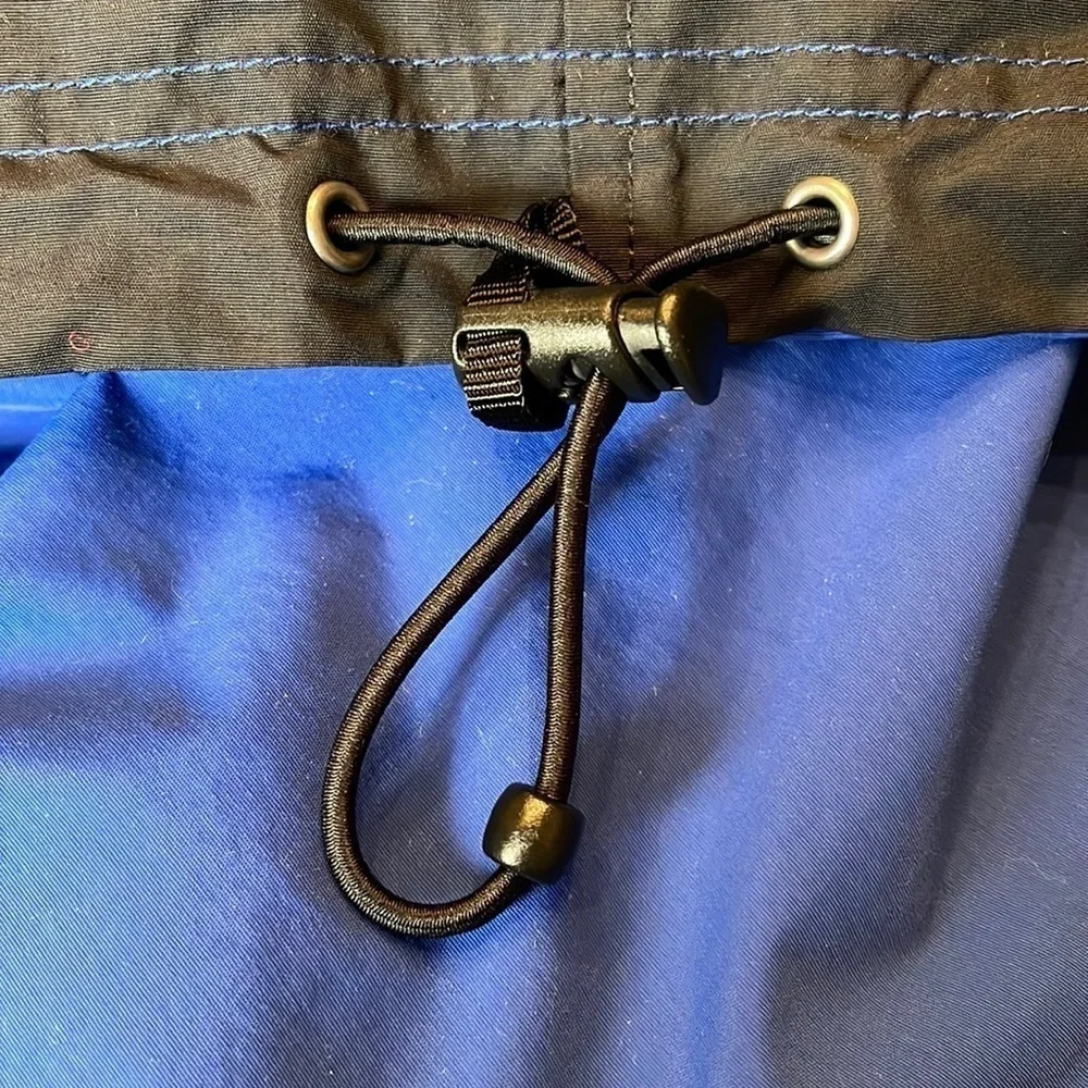 LL Bean Mens Reversible Winter Jacket | Size Large Regular | Color Blue - Picture 8 of 11